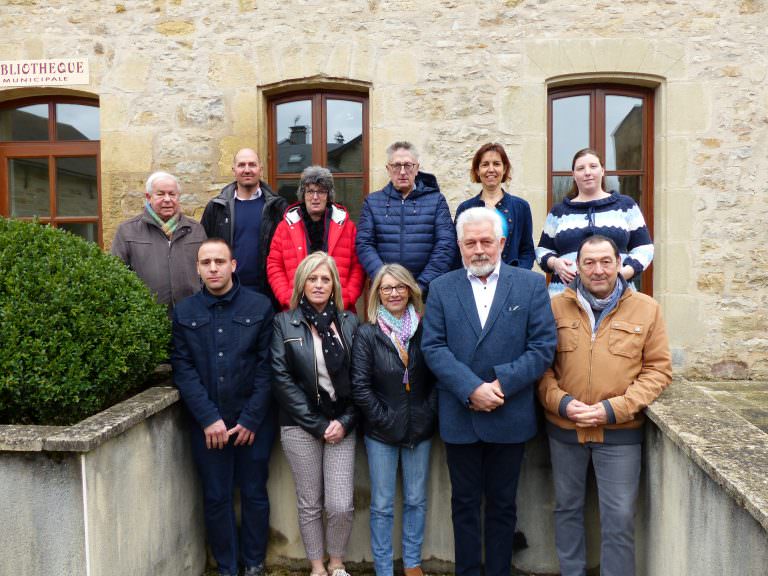 Equipe municipale de Saint Saturnin de Lenne