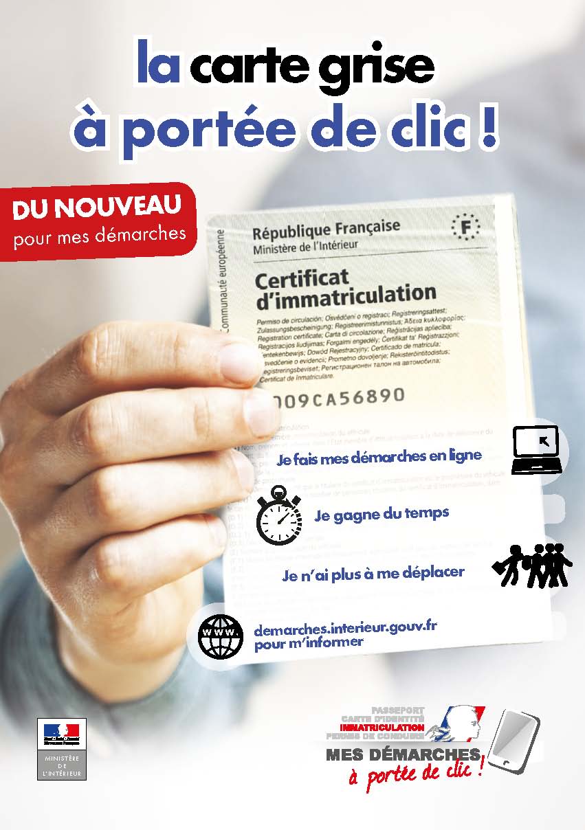 Lire la suite à propos de l’article CARTE GRISE – Démarches administratives 2022