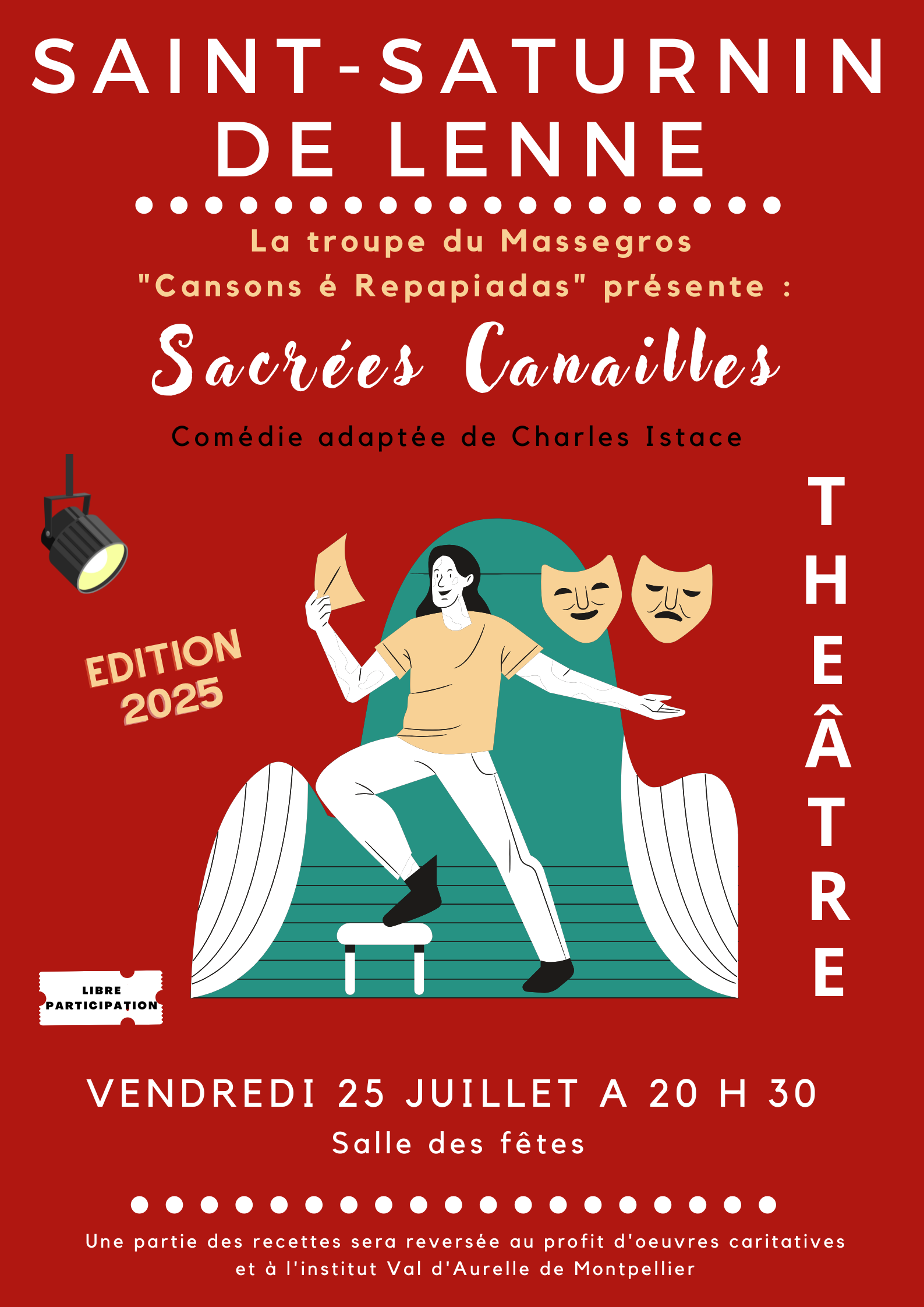 Lire la suite à propos de l’article THEÂTRE 25.07.2025
