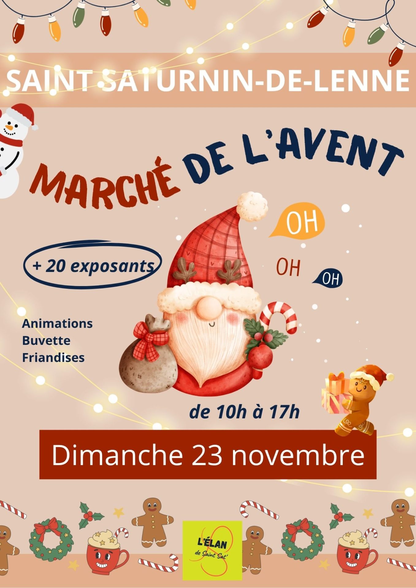 Lire la suite à propos de l’article Marché de l’Avent